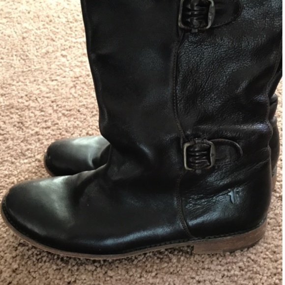 Frye leather boots size 8 excellent condition - Picture 3 of 3